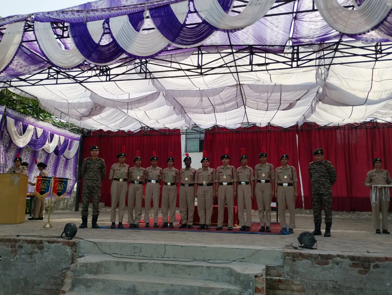 हिसार में एनसीसी प्रशिक्षण शिविर के नौवें दिन हुआ पुरस्कार वितरण और सांस्कृतिक संध्या का आयोजन