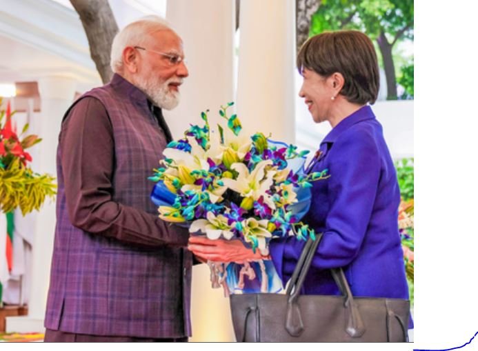 प्रधानमंत्री मोदी के 25 साल का राजनीतिक नेतृत्व शानदार: जापानी पीएम ताकाइची