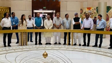 नए विधानसभा के सौंदर्यीकरण के लिए विधायकों ने नई संसद को देखा