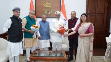 विधायकों की समिति ने उपराष्ट्रपति से की सौजन्य भेंट