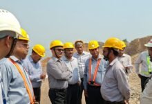 कोल इंडिया चेयरमैन ने गेवरा खदान का किया निरीक्षण