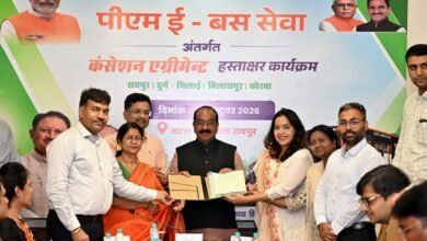 साव की मौजूदगी में कंसेशन एग्रीमेंट, बिलासपुर भिलाई में नवम्बर से 20-20 ई-बसें चलाने की तैयारी