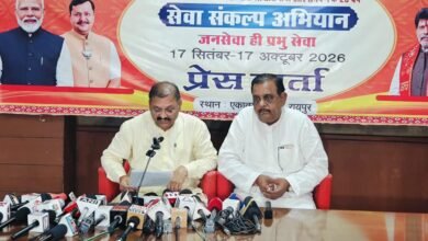 लूट के पैसे से बना कांग्रेस कार्यालय, राजसात हो-पांडेय