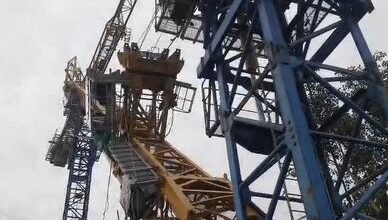 नागपुर में म्हाडा निर्माण स्थल पर क्रेन गिरने से 2 मजदूरों की मौत और 2 घायल