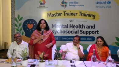 स्कूलों में बच्चों के मानसिक स्वास्थ्य के लिए यूनिसेफ-टिस का प्रशिक्षण