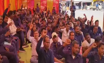 जांजगीर-चांपा में कोटवारों का धरना-प्रदर्शन, 15 हजार रुपए मासिक पारिश्रमिक और नियमितीकरण की मांग, मुख्यमंत्री के नाम SDM को सौंपा ज्ञापन