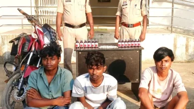 सरायपाली पहुंचने से पहले पकड़ी गई नशे की खेप, तीन गिरफ्तार, अब पुलिस जांच में तलाशे जाएंगे नेटवर्क के कनेक्शन।
