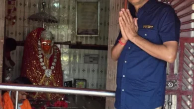 मां चंद्रहासिनी के दरबार में पहुंचे सारंगढ़ जनपद पंचायत सीईओ आर.एस. नायक, विधि-विधान से की पूजा-अर्चना।