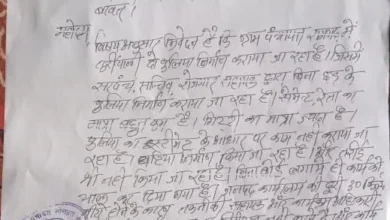 पुलिया निर्माण में भारी अनियमितता, शिकायत पर जनपद सीईओ ने दिए जांच के आदेश।